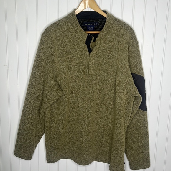 1/4 Snap Up Winter Weight Mens fleece Size Large - Picture 1 of 11